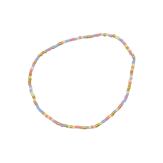 Bracelet Beaded Seed Bead Stretchy Band