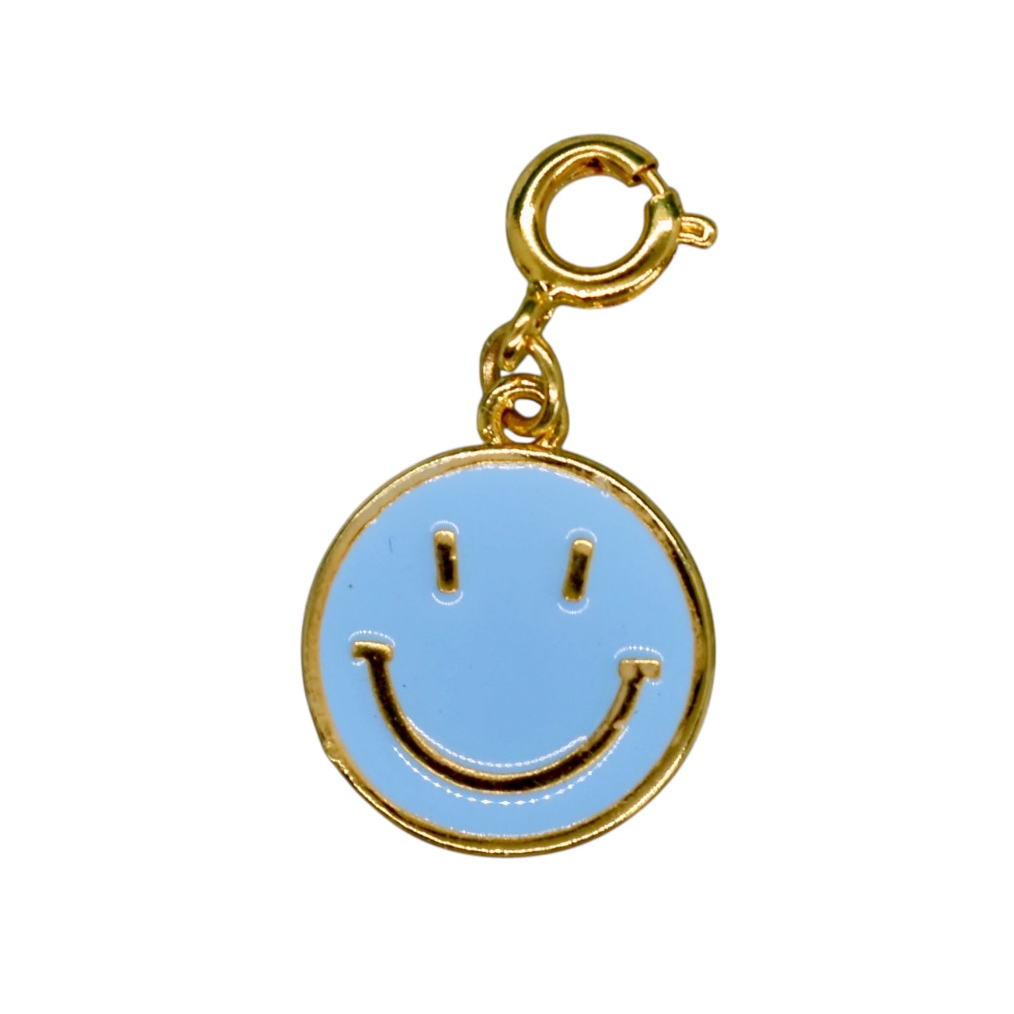 Golden Smiley Charm