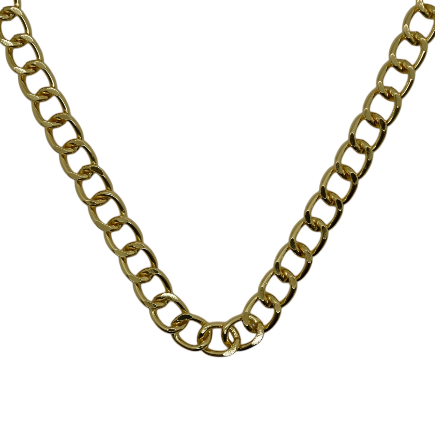 16 in. Gold Heavy Link Necklace