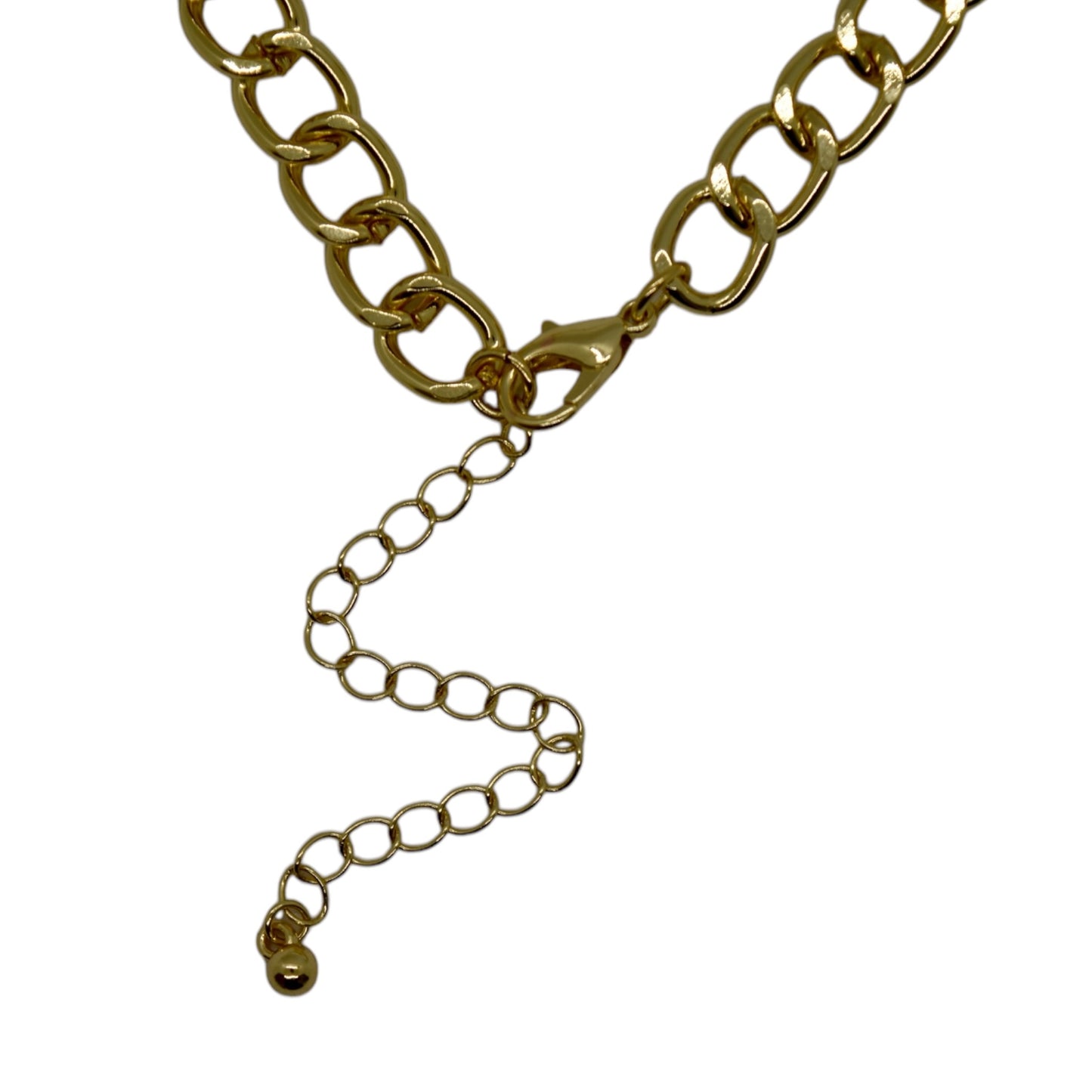 16 in. Gold Heavy Link Necklace