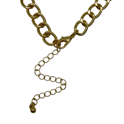 16 in. Gold Heavy Link Necklace