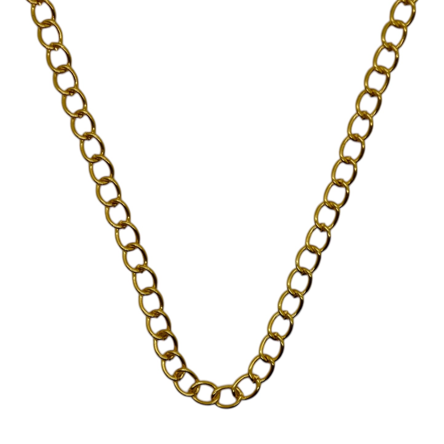 24 in. Gold Classic Link Necklace