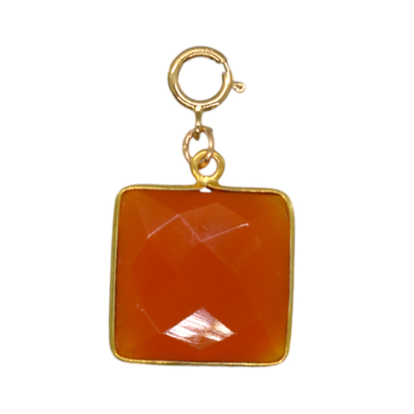 Red Onyx Charm